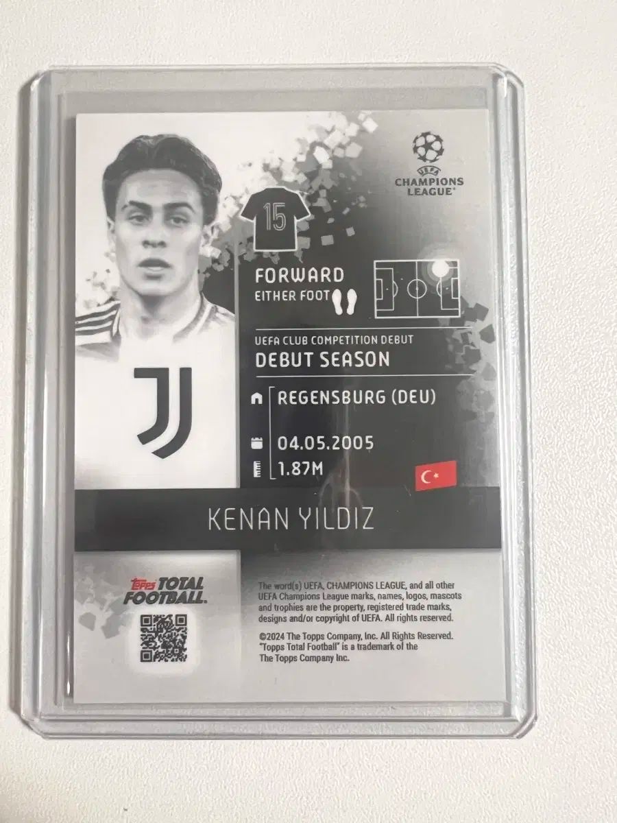 ユヴェントス ケナン イゥルディズ サッカー カード 01 10