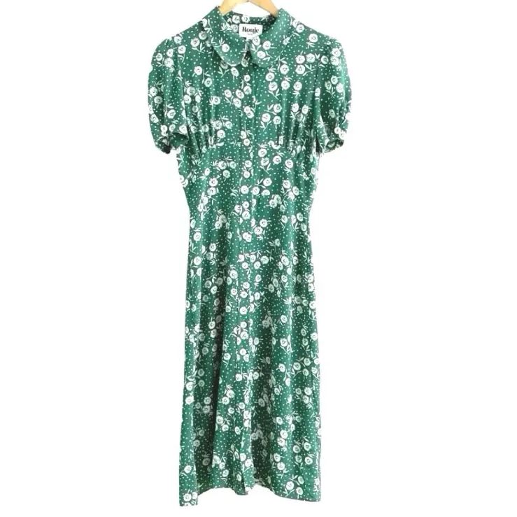 Rouje PARIS ルージュ パリ 花柄 ロングワンピース 36