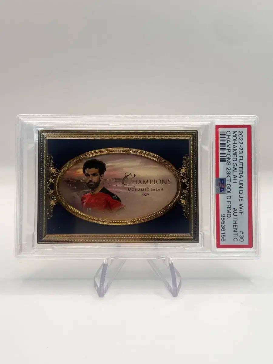 2025 23 Futera モハメド サラ GOLD フレーム カード PSA 販売