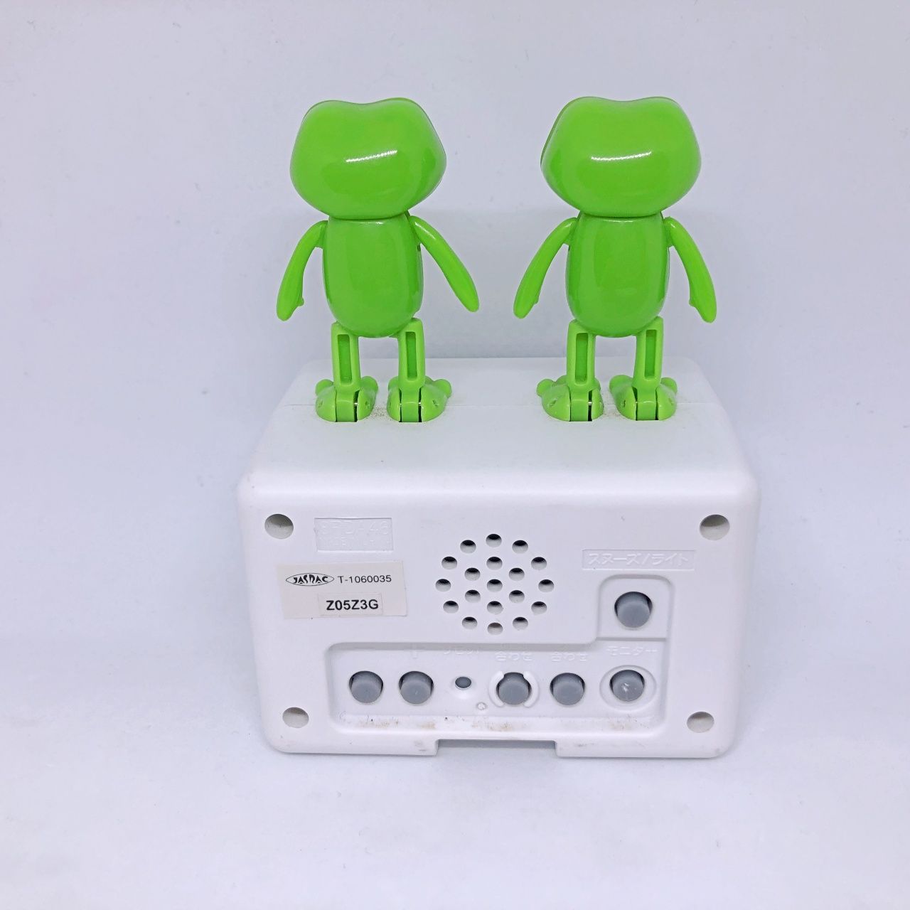 H157 JASRAC カエル 置時計 KERO CLOCK ケロクロック 歌う 踊る