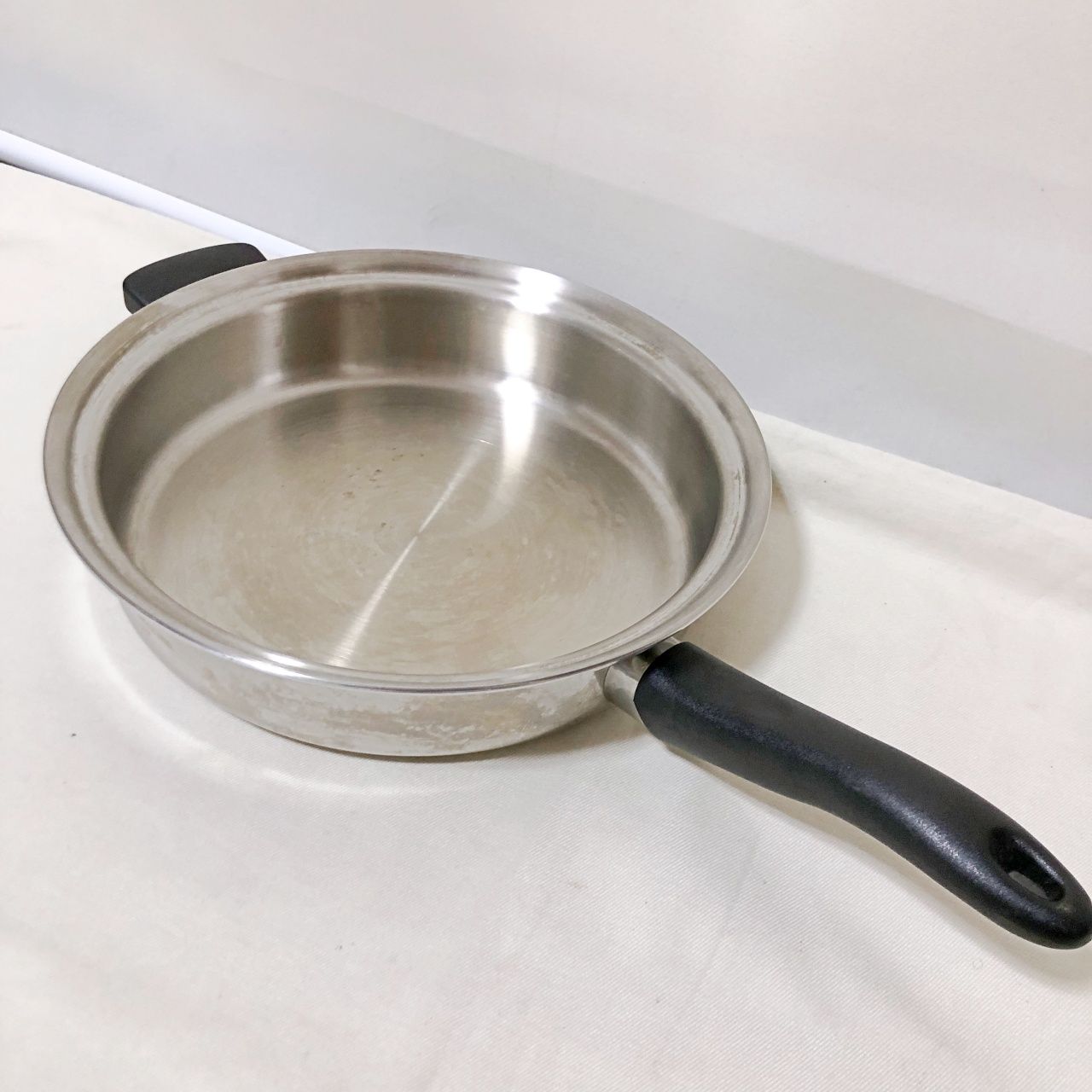 H149 Amway アムウェイ クィーンクックウェア 大フライパン 蓋付き 18