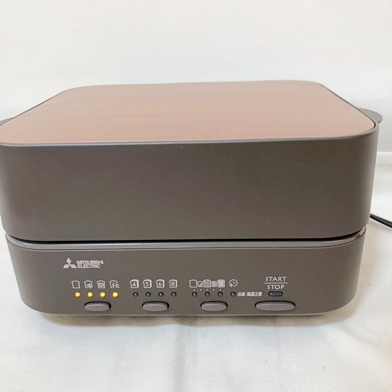 H 140 三菱 ブレッドオーブン TO-ST 1-T ブラウン パン焼き器 オーブン