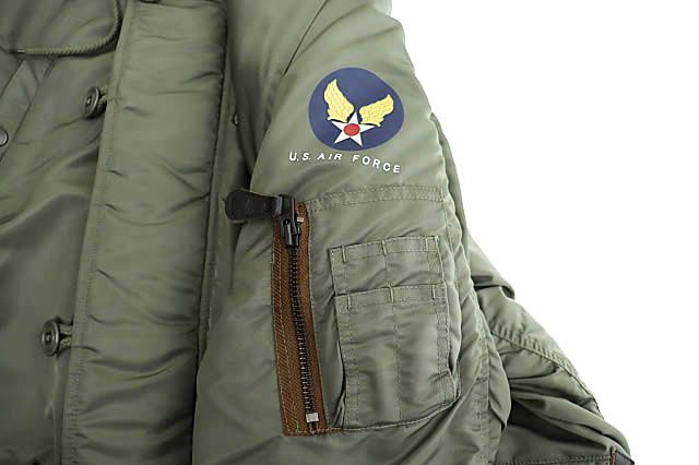 WAIPER ワイパー VINTAGE ヴィンテージ 米軍 初期型 N-3B リアルラクーンファー 中綿ミリタリー ジャケット ブルゾン 21WP21 XXL カーキ ブランド古着ベクトル 251108 KANDAIZUMI_COM