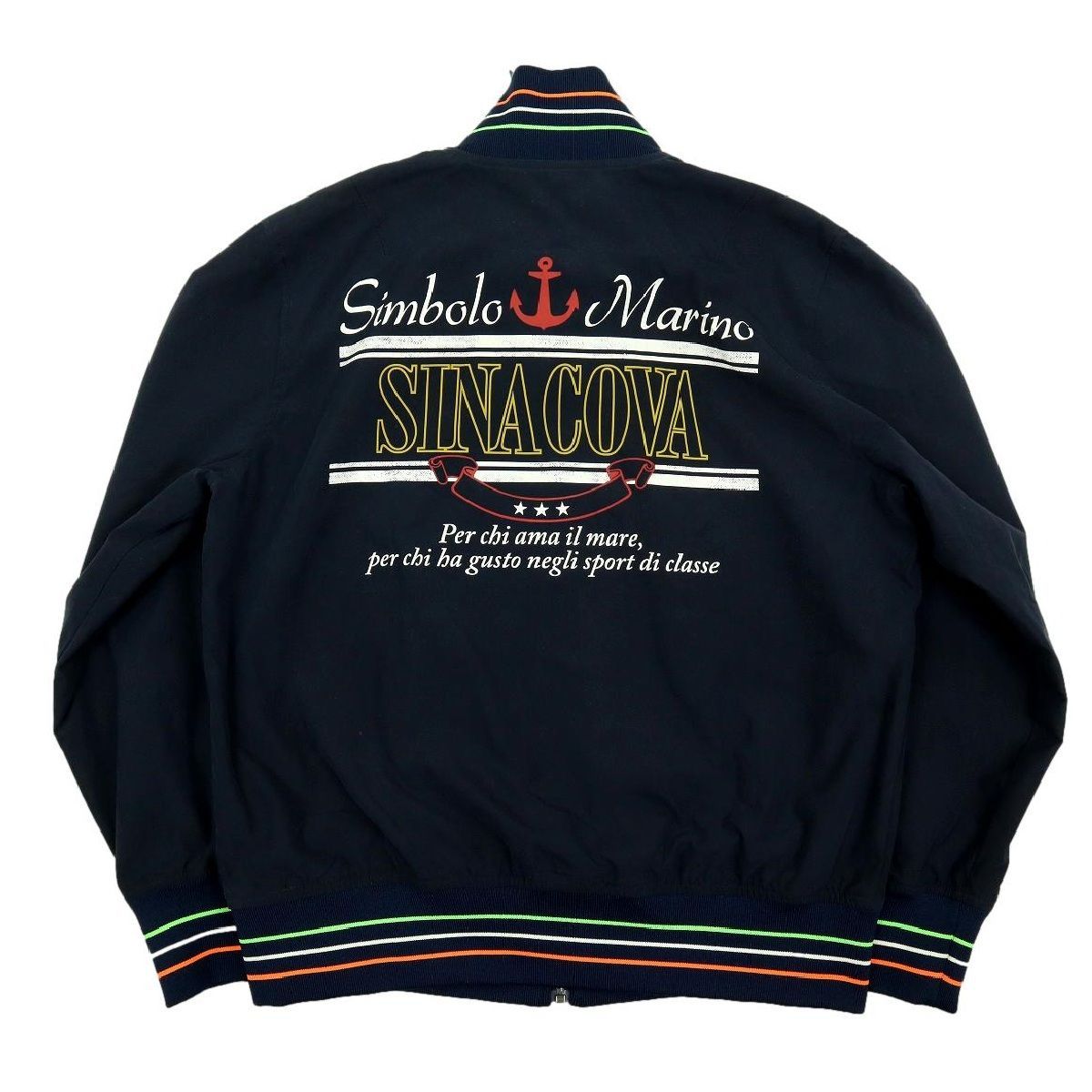 B3538 SINACOVA シナコバ ジャケット ブルゾン デカワッペン サイズM