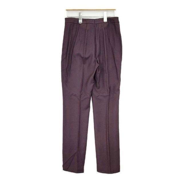 JOHN GALLIANO セミフ センターシーム スラックス パンツ 初期 90年代 パープル レディース ジョンガリアーノ 5-1020G∞