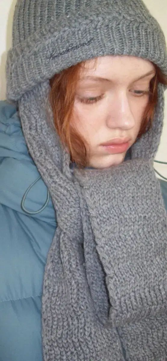 スムードムード イシドール スカーフ ハット グレー