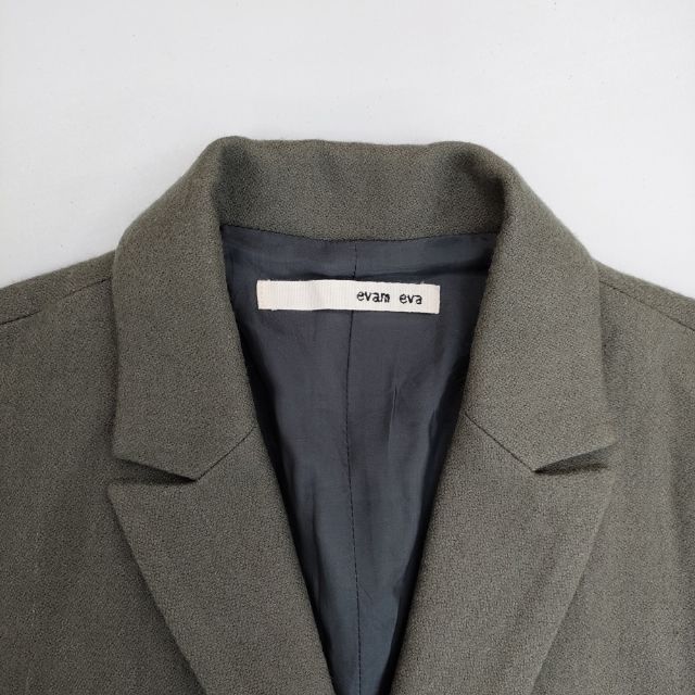 ウールコットンヘンプ コート