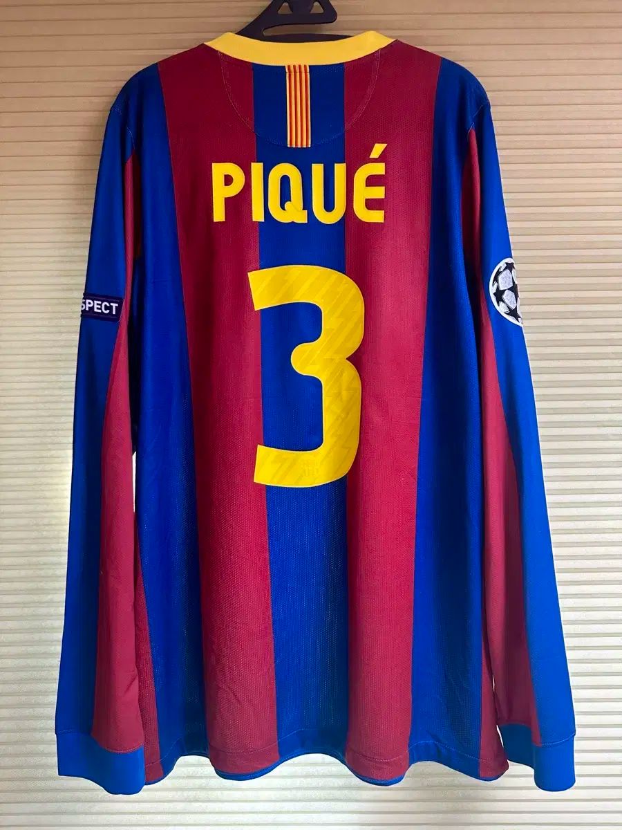 バルセロナ 10-11 ホーム 長袖 支給品