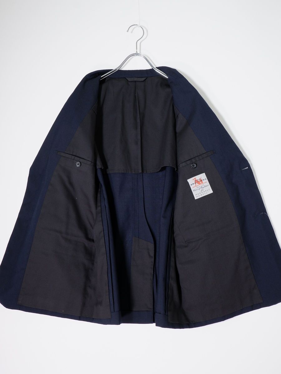 MARGARET HOWELLマーガレットハウエル 2025SS FOX BROTHERS SUMMER WOOL サマーウール 2Bテーラードジャケット L MJKA79683 KANDAIZUMI_COM