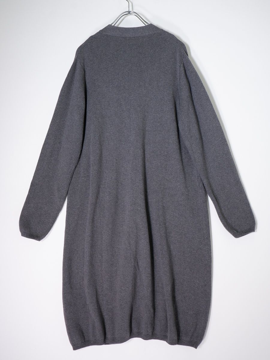 45 Rフォーティファイブアール45 rpm スーピマオーガニック総針のコート ロングカーディガン 0