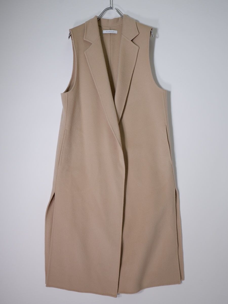 Col Pierrotコルピエロ L Appartementアパルトモン 2025AW W FACE VESTダブルフェイスベスト フリー LCTA79804