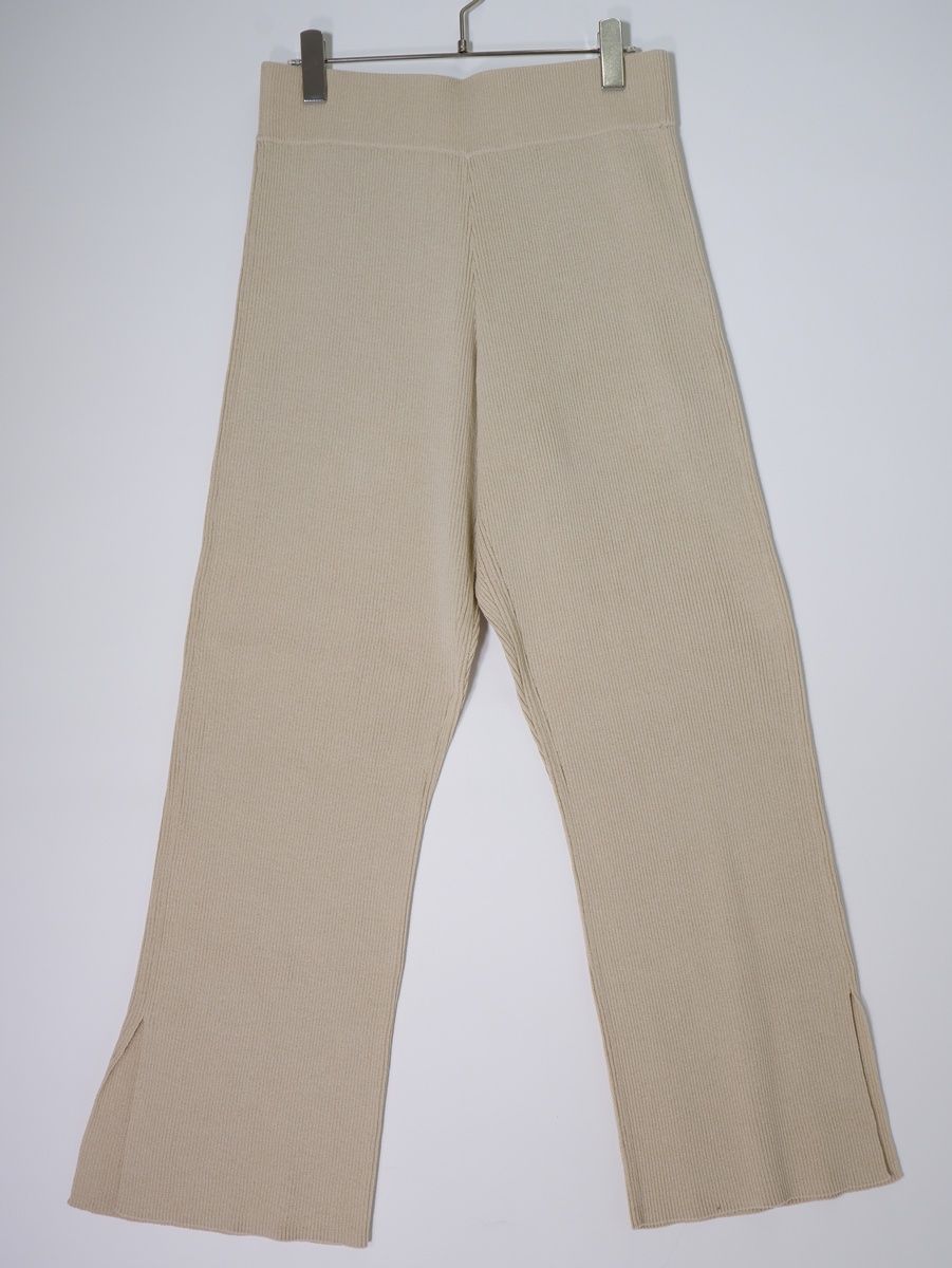 Deuxieme Classeドゥーズィエムクラス スタンニング ニットパンツ【38