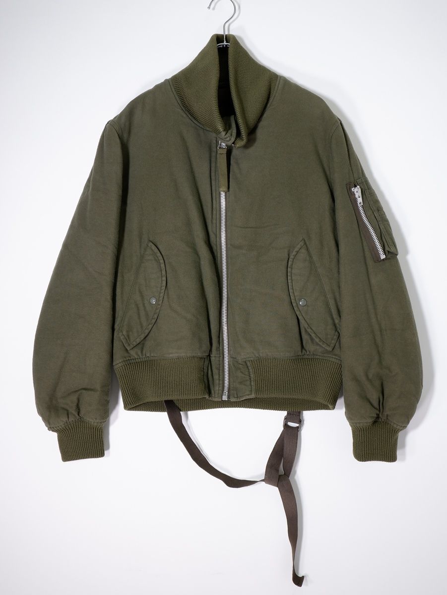 HELMUT LANGヘルムートラング 2003AW archiveアーカイブ ボンテージ ボンバージャケットBondage Bomber Jacket 46 MJKA79739
