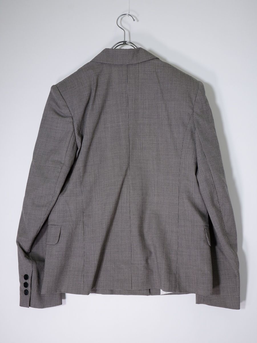 ISABEL MARANTイザベルマラン ウールギャバジン ハウンドトゥース ダブルブレストジャケット 40 LJKA79689 GULLKHAN_COM