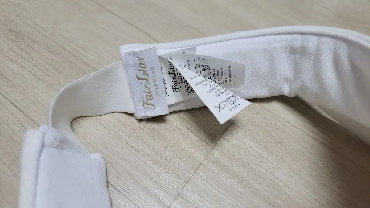 Fair Liar 白 サンキャップ ゴルフ 帽子