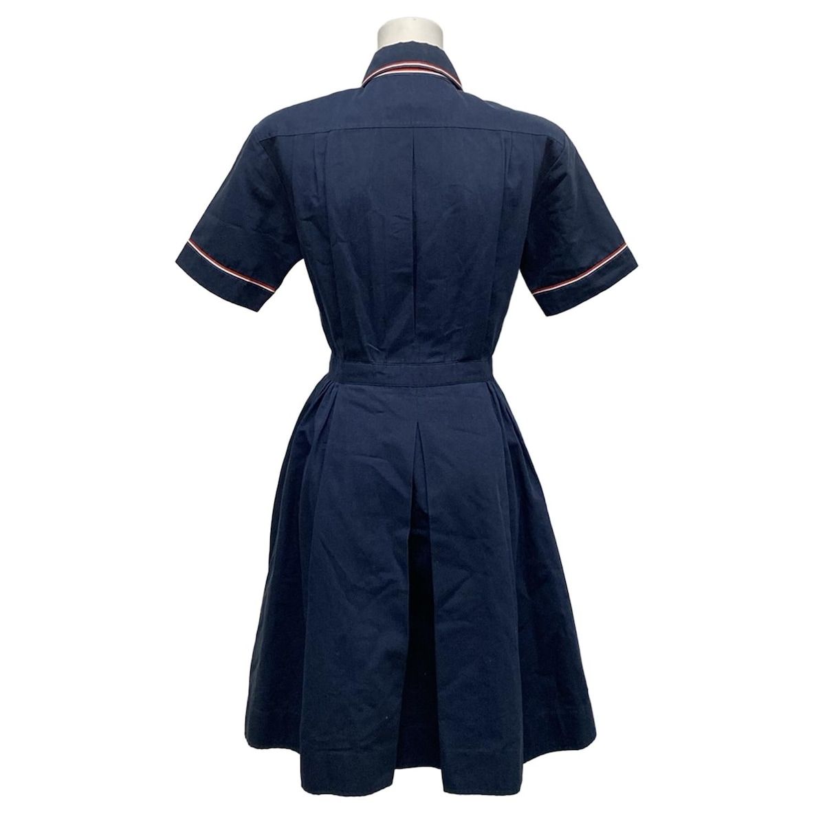 CHANEL シャネル ワンピース サイズ38 M レディース ネイビー コットン
