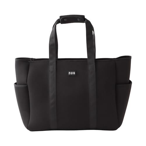 ナノユニバース ゴルフ トートバッグ ボンディング加工 自立型 大容量 030 4281101 010_ブラック FR