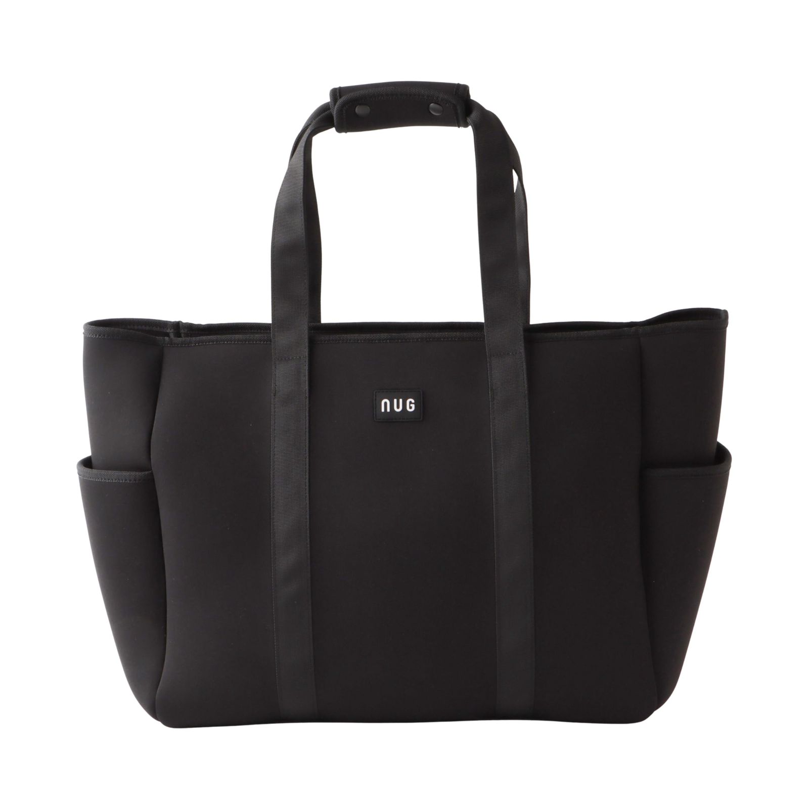 ナノユニバース ゴルフ トートバッグ ボンディング加工 自立型 ゴルフ 大容量 030-4281101 010_ブラック FR