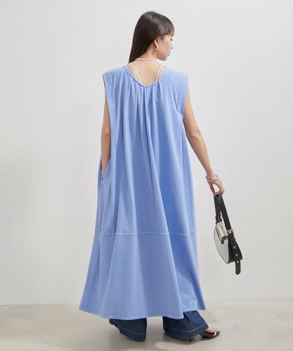 ピグメント加工タックフ ワンピース