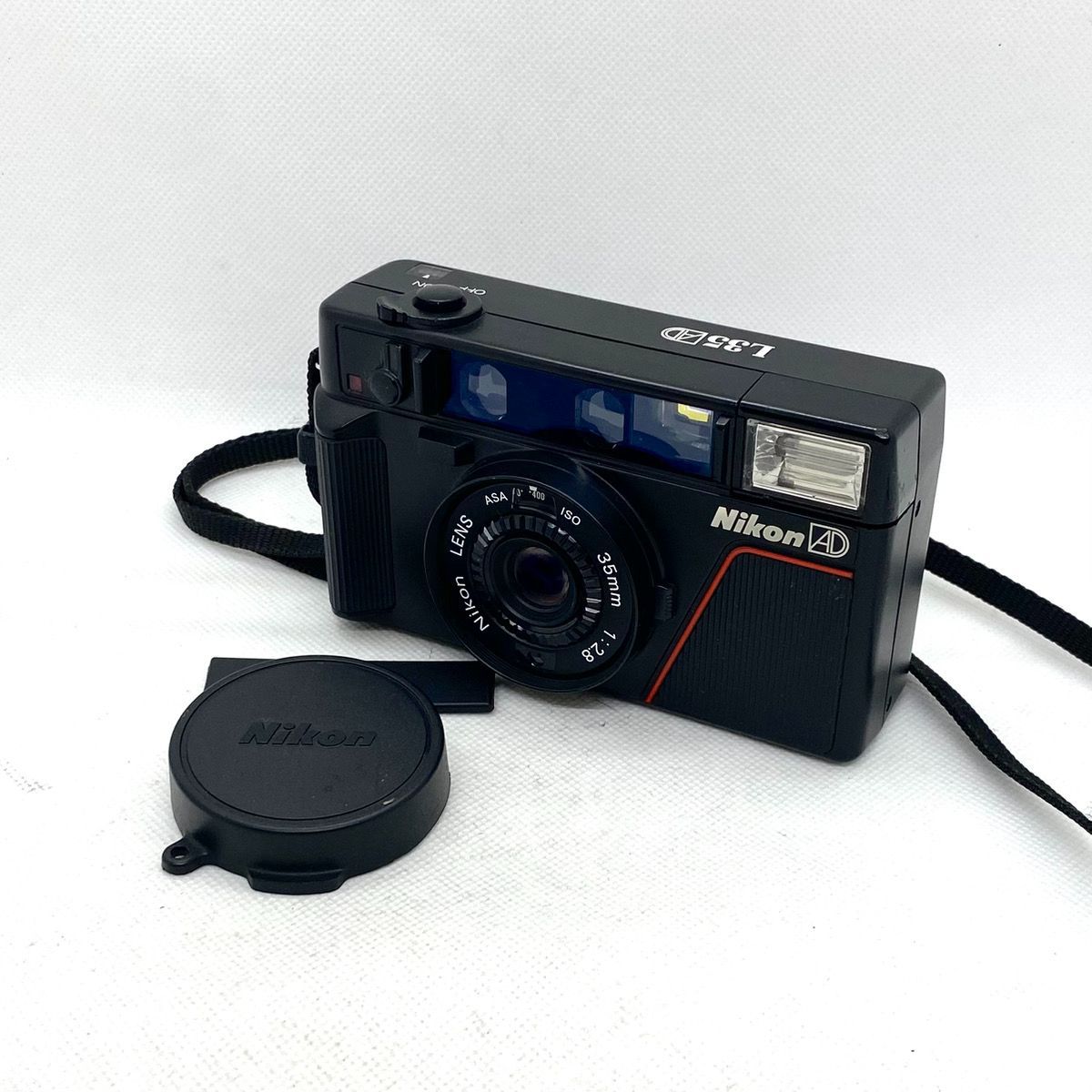 C7364 Nikon ニコン L35AD フイルムカメラ レンズカバー付き