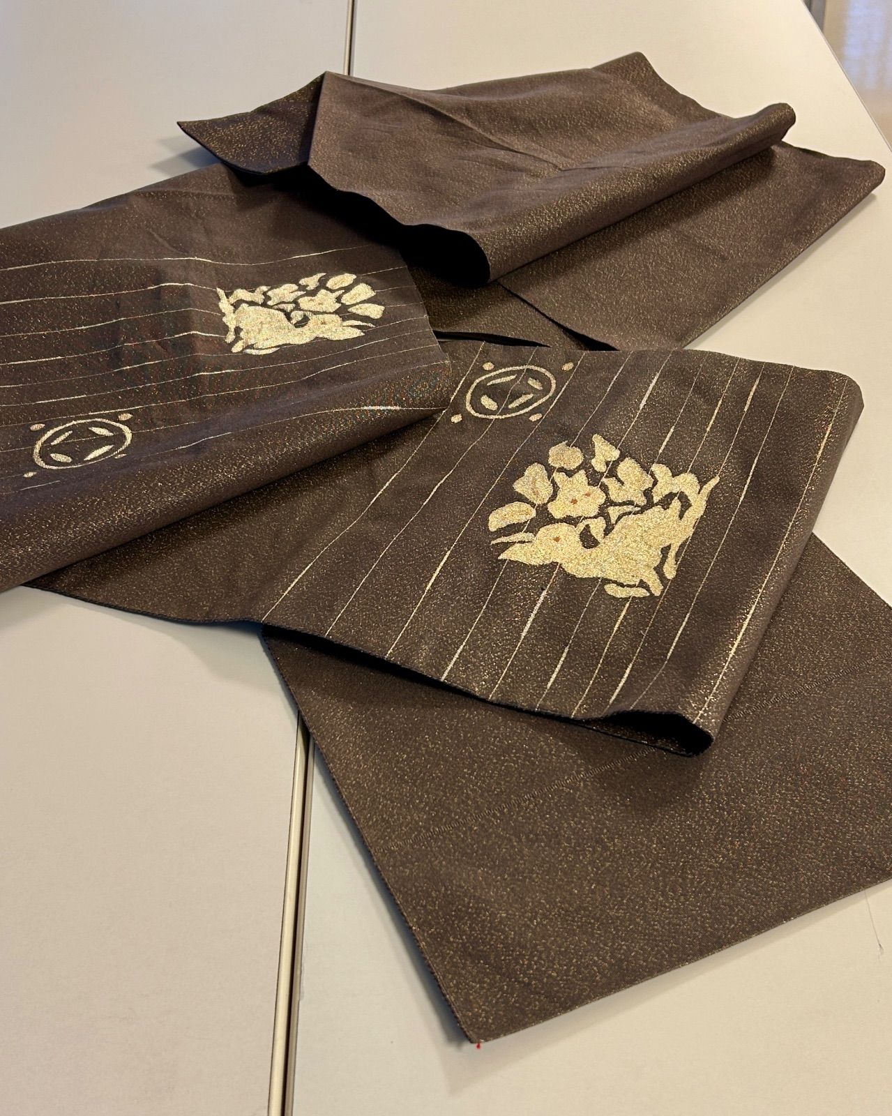 花兎のつづれ風 名古屋帯