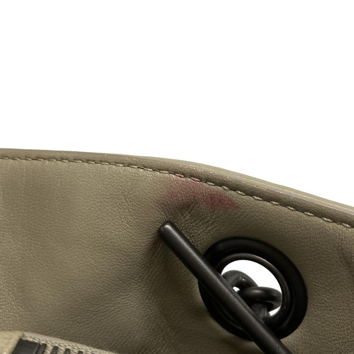 BOTTEGA VENETA ボッテガヴェネタ トートバッグ イントレチャート グレー チェーンショルダー レザー DECORATOM_COM_BR