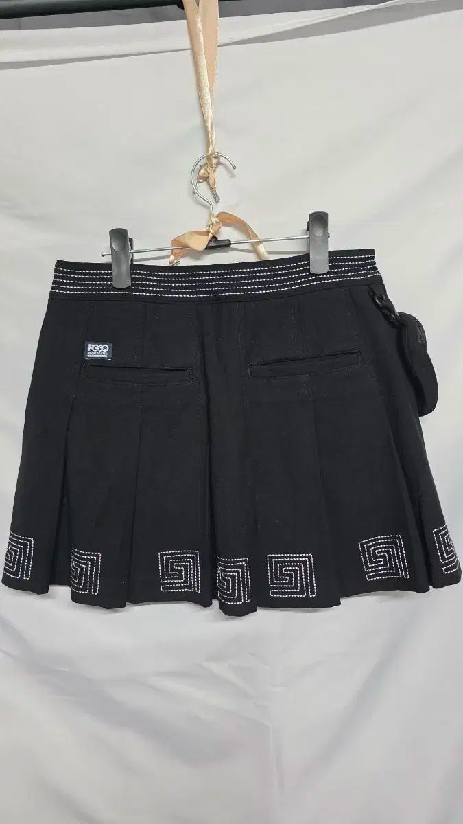 166 パーリーゲイツゴルフ 冬 ブラック キュロット スカート