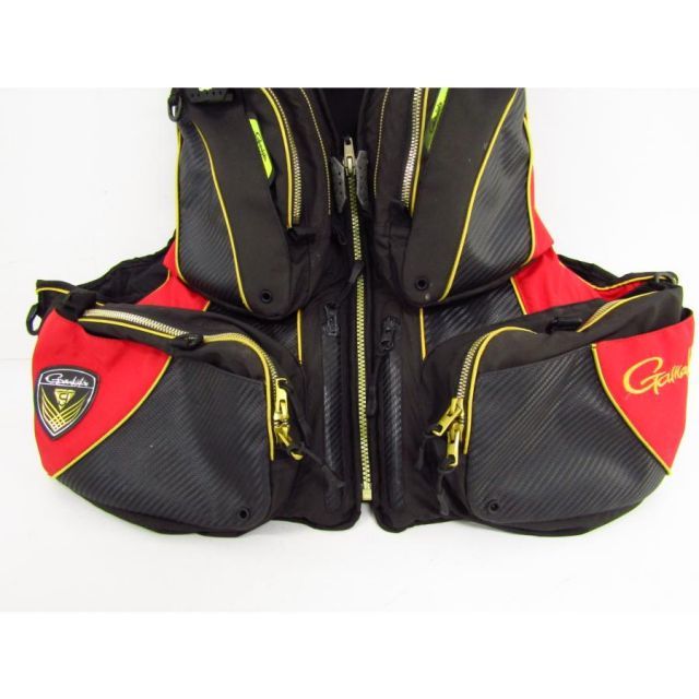  Gamakatsu がまかつ フローティングベスト GM 2192 Lサイズ ブラック系 SP 11610 魚探 ルアーセット ライフジャケット ウェア