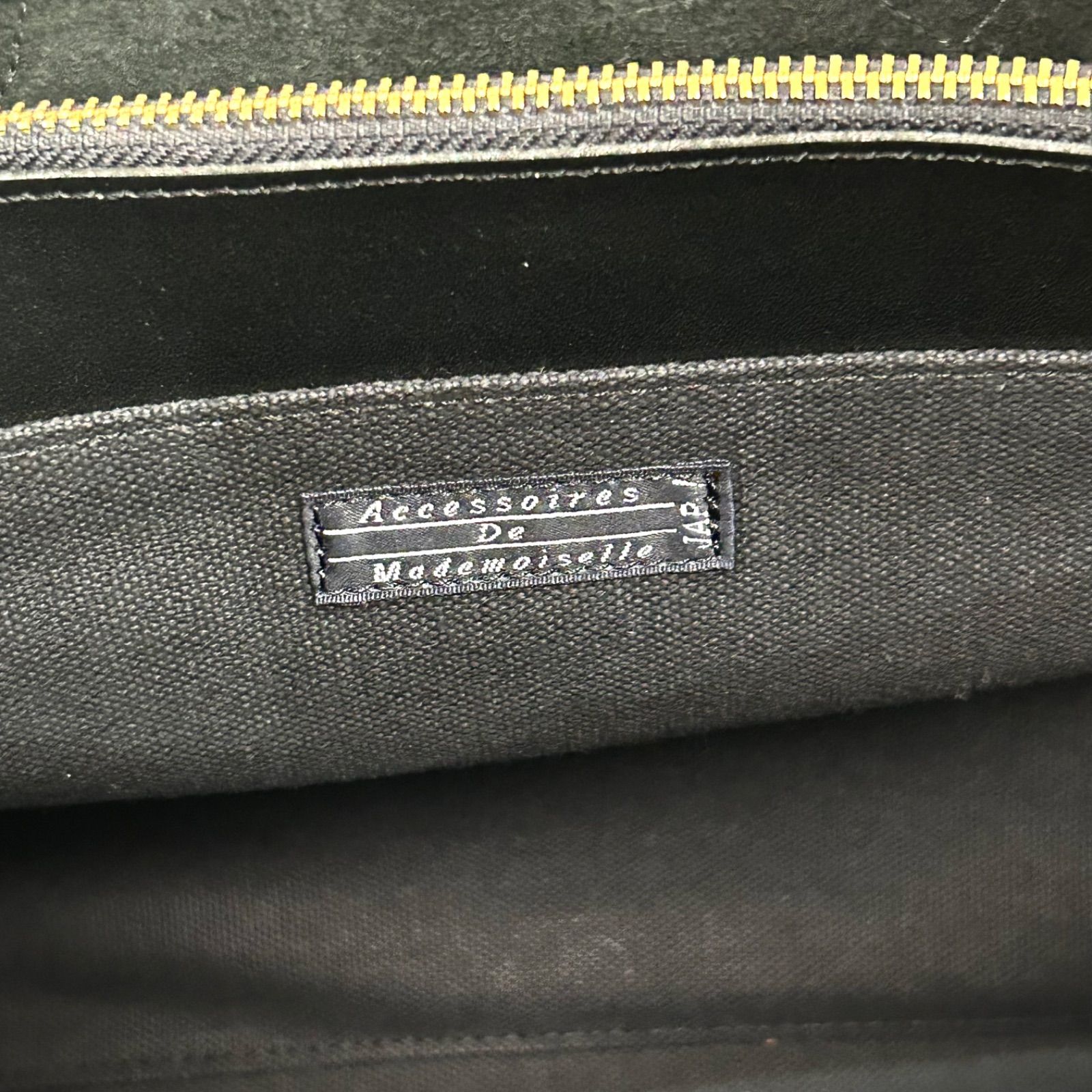 ADMJ アクセソワ ドゥ マドモワゼル トートバッグ レザー ポーチ付 DECORATOM_COM_BR