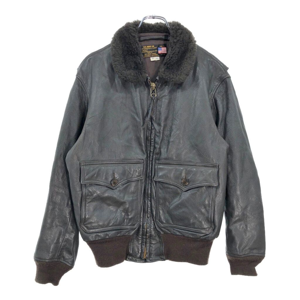 WILD BLUE YONDER U.S.AIRFORCE G-1 フライトジャケット ミリタリー ブラウン メンズ 40 古着 V6873