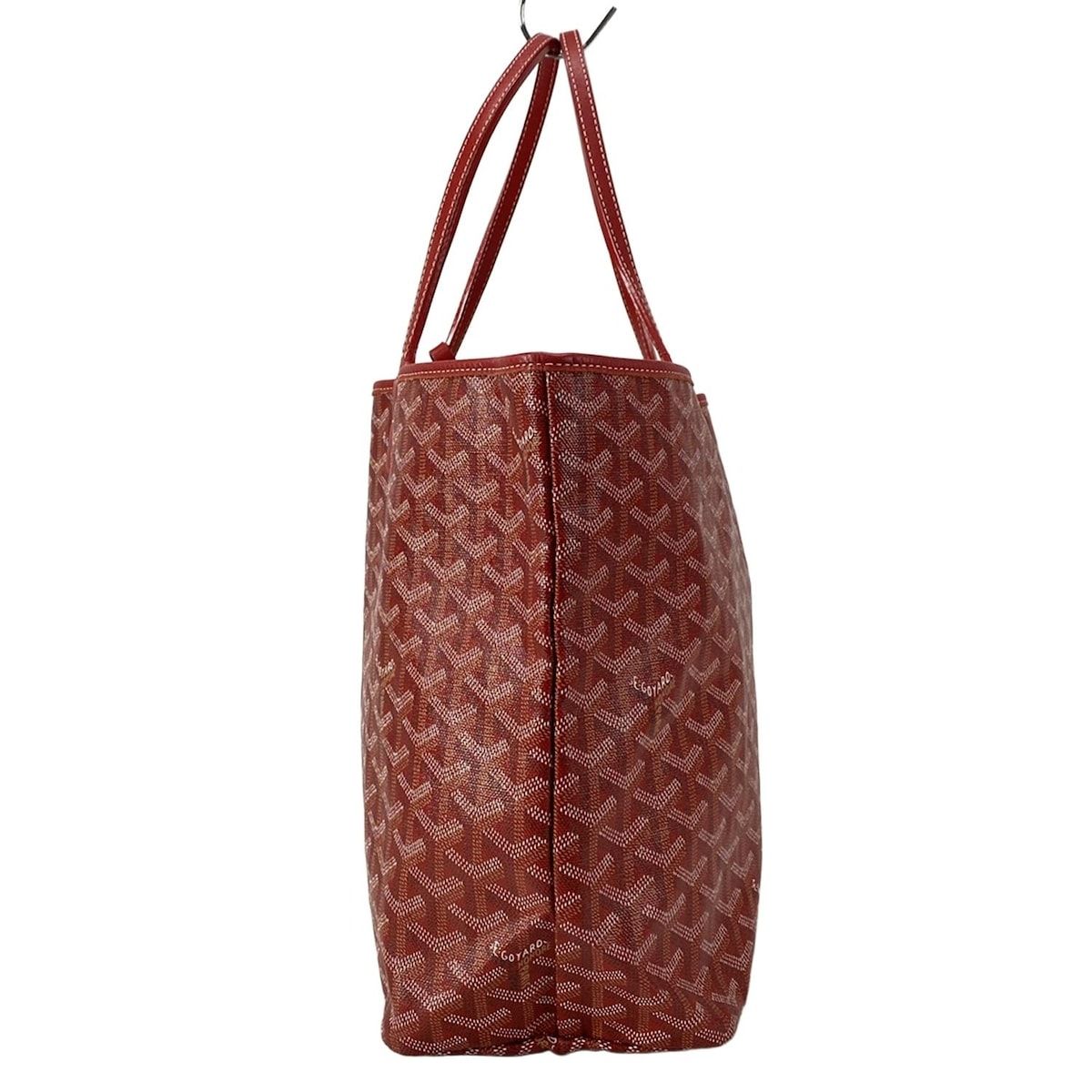 GOYARD ゴヤール トートバッグ サンルイPM レッド レザー