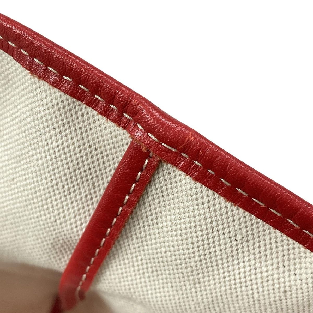 GOYARD ゴヤール トートバッグ サンルイPM レッド レザー DECORATOM_COM_BR