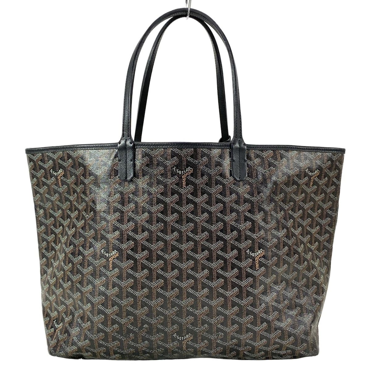 GOYARD ゴヤール トートバッグ サンルイPM 黒 レザー