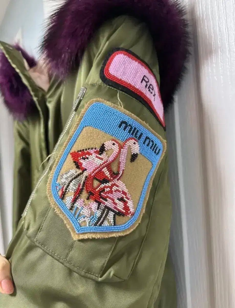 ミュウミュウ ファー ダウン miu miu