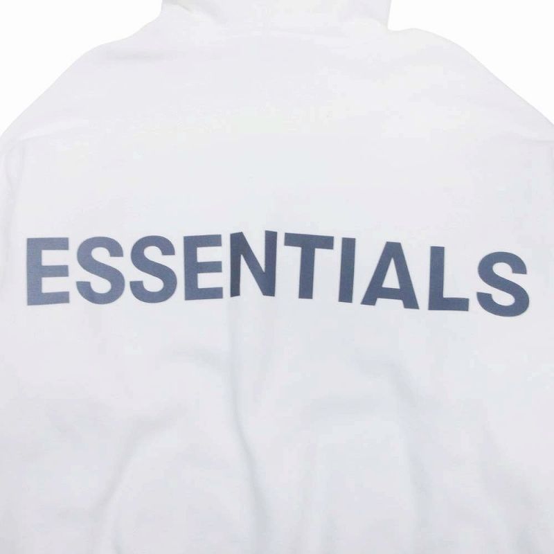 バックロゴプリント パーカー