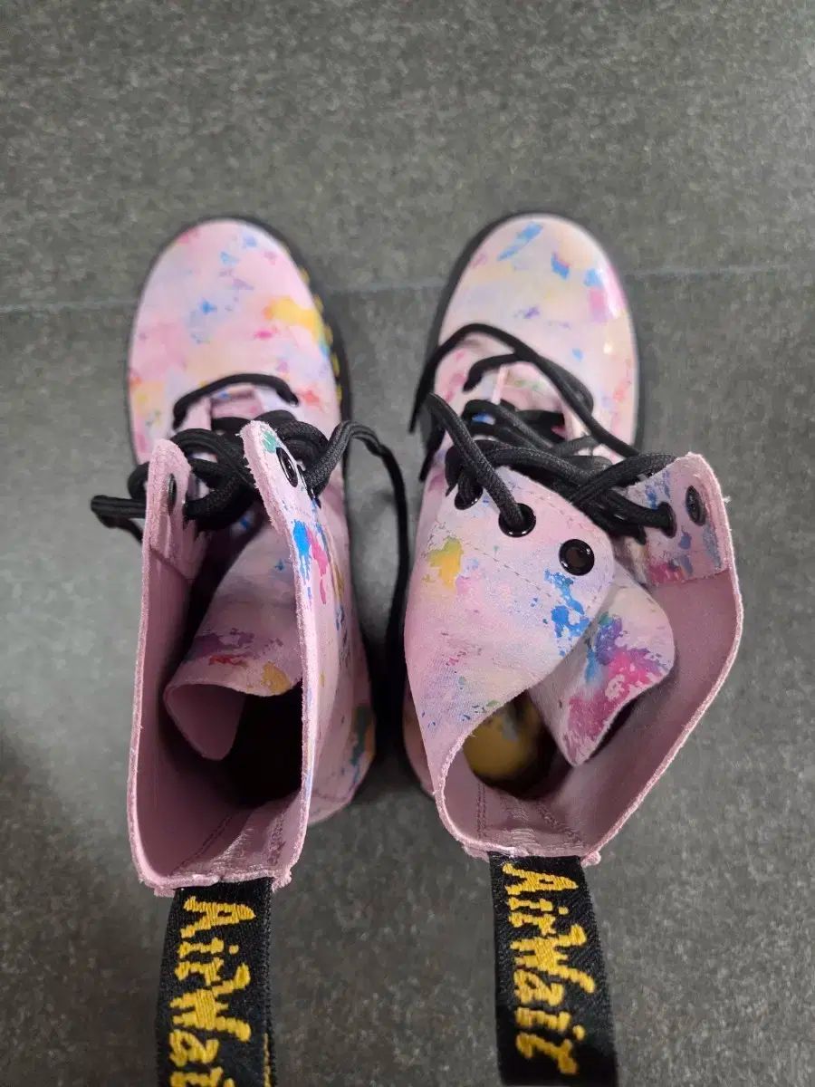 DR. MARTENS ドクターマーチン 1460 pascal ピンク splatter ブーツ 230MM