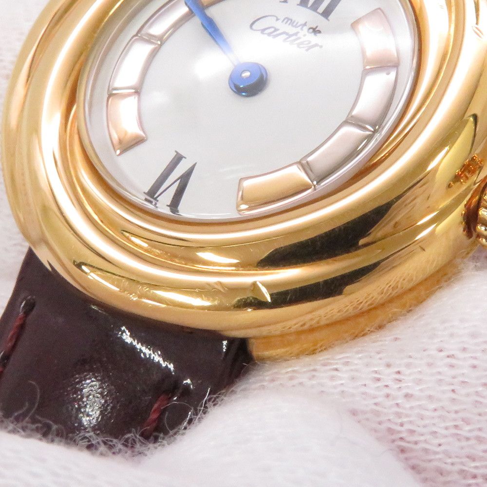 白文字盤 クォーツ