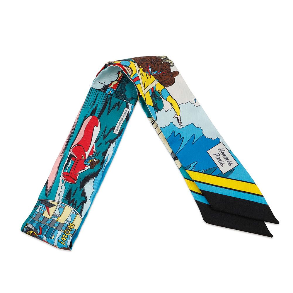 エルメス スカーフ ツイリー Wow HERMES シルクツイル 2021年春夏