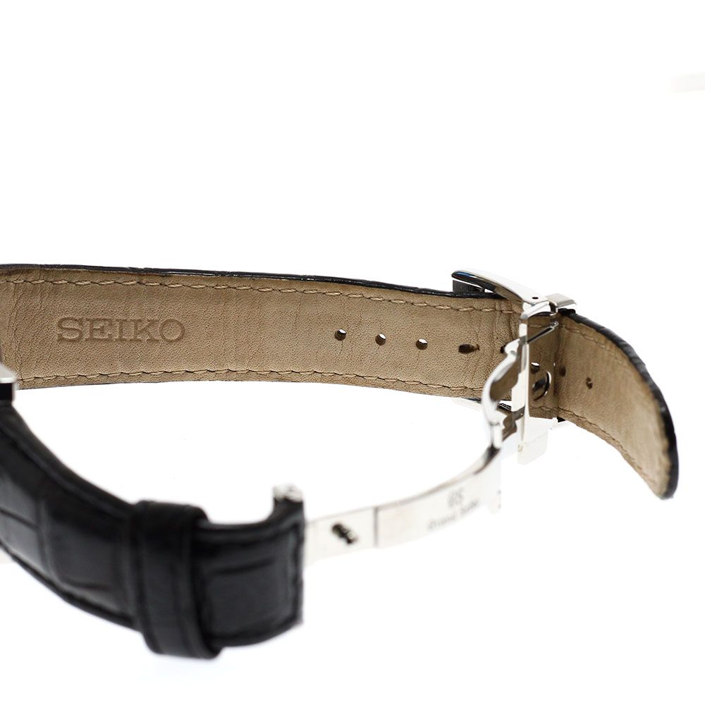  セイコー SEIKO 9 R 65 0 AX SBGA 057 グランドセイコー パワーリザーブ スプリングドライブ メンズ _916820 懐中時計 腕時計(アナログ)