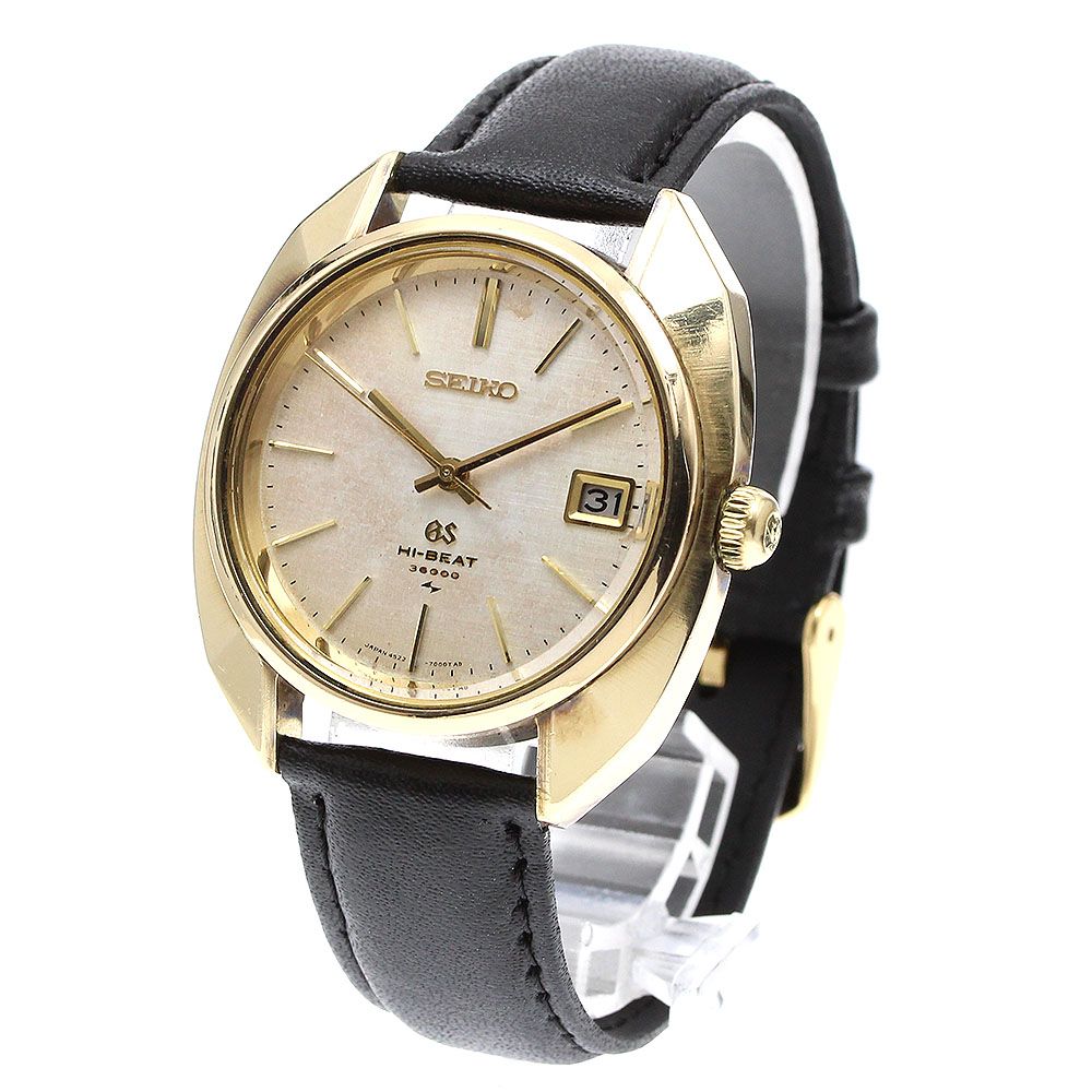 セイコー SEIKO 4522 7000 グランドセイコー ハイビート デイト 手巻き メンズ_908637