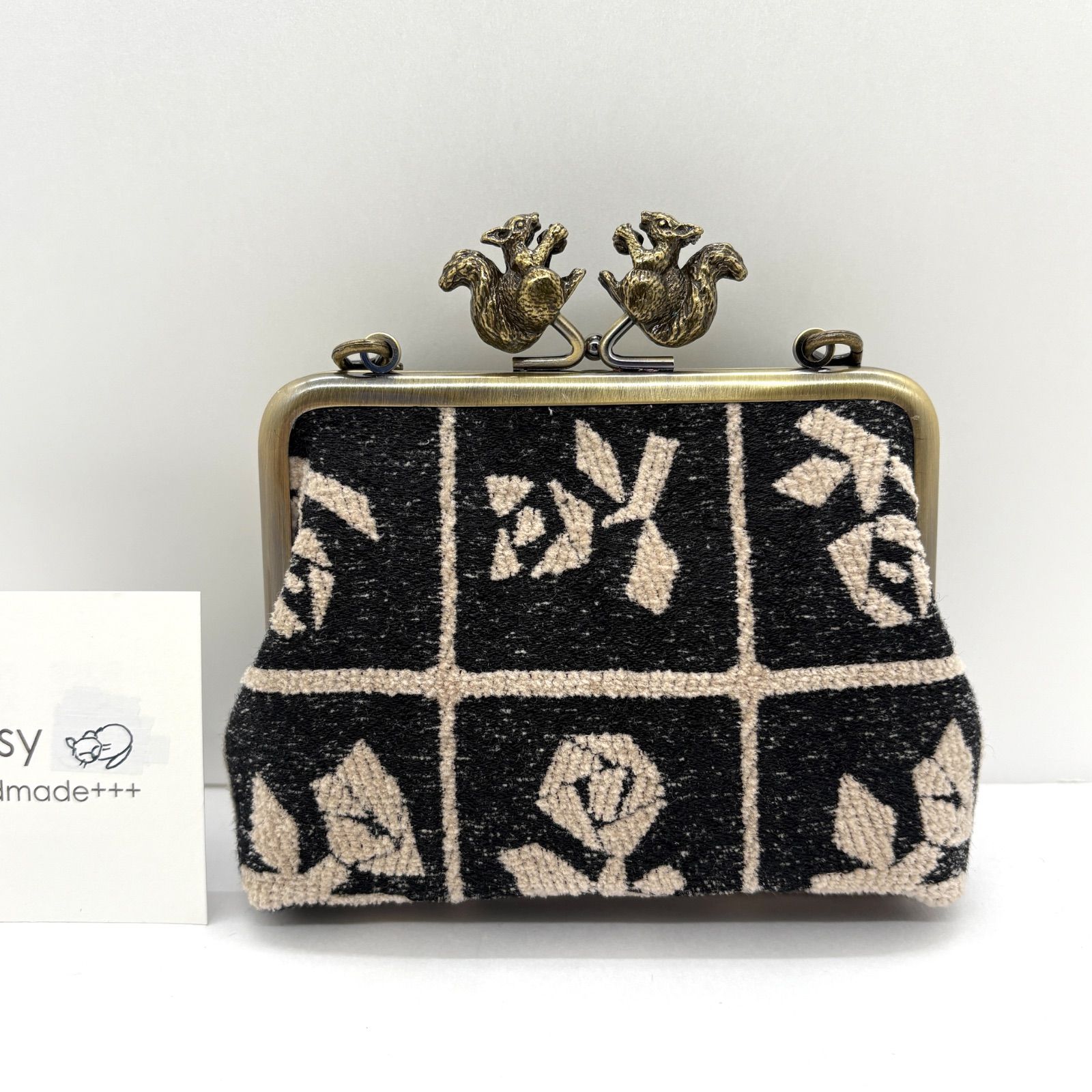 ミナペルホネン ハンドメイド がま口 バッグ ポーチ 【公式通販】