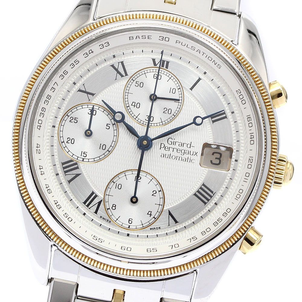 ジラール・ペルゴ GIRARD PERREGAUX 4910 GP4900 クロノグラフ 自動