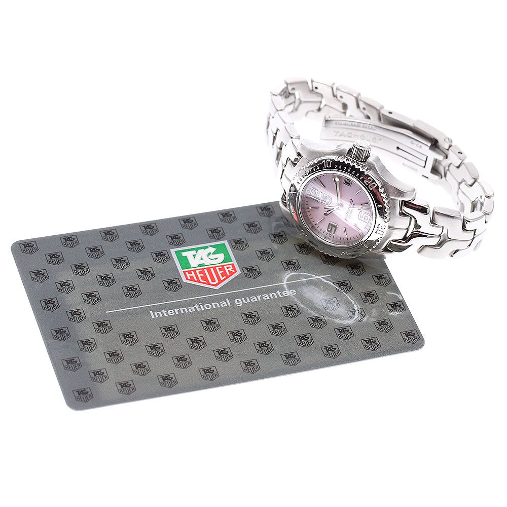 タグホイヤー TAG HEUER WT141F リンク デイト クォーツ レディース保証書付き_917325