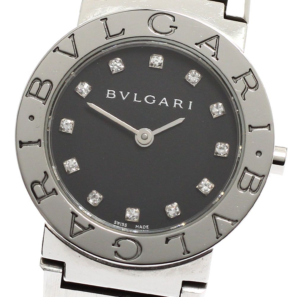 ブルガリ BVLGARI BB26SS ブルガリブルガリ 12Pダイヤ クォーツ レディース_915367