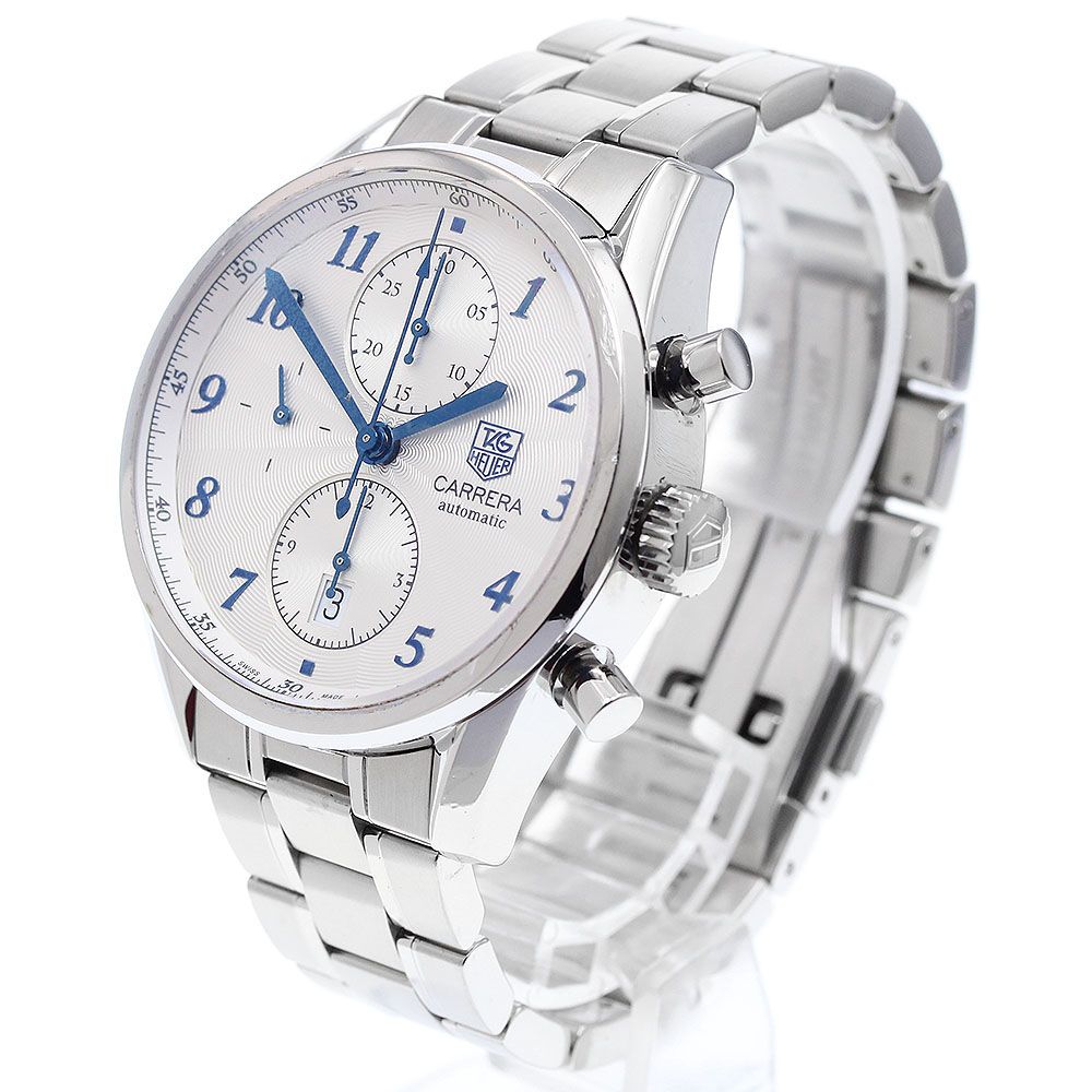 タグホイヤー TAG HEUER CAS 2111 カレラ ヘリデージ キャリバー16 クロノグラフ 自動巻き メンズ_914181