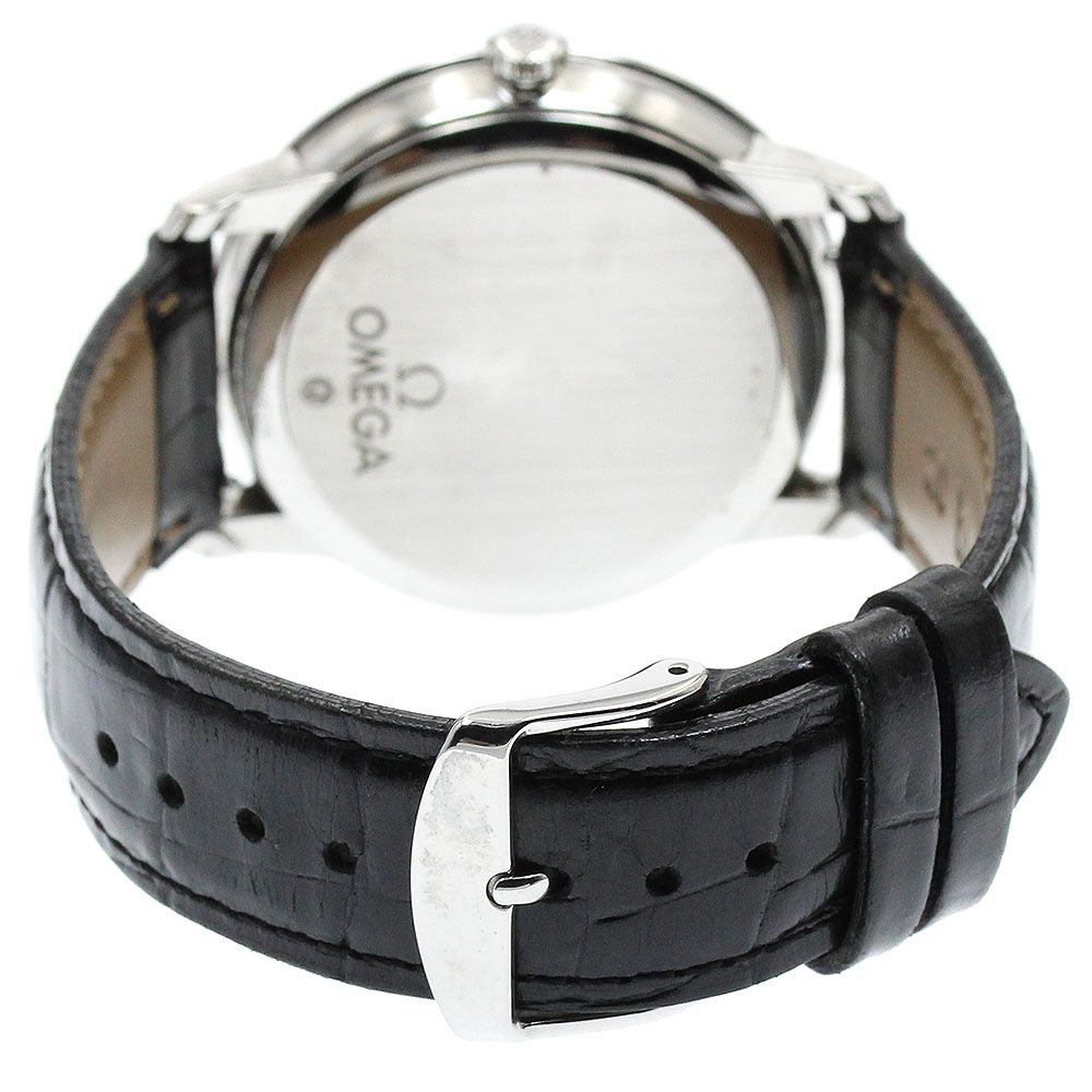  オメガ OMEGA 424 10 37 20 02 001 デビル プレステージ コーアクシャル デイト 自動巻き メンズ_911156 自動巻き時計 腕時計(アナログ)