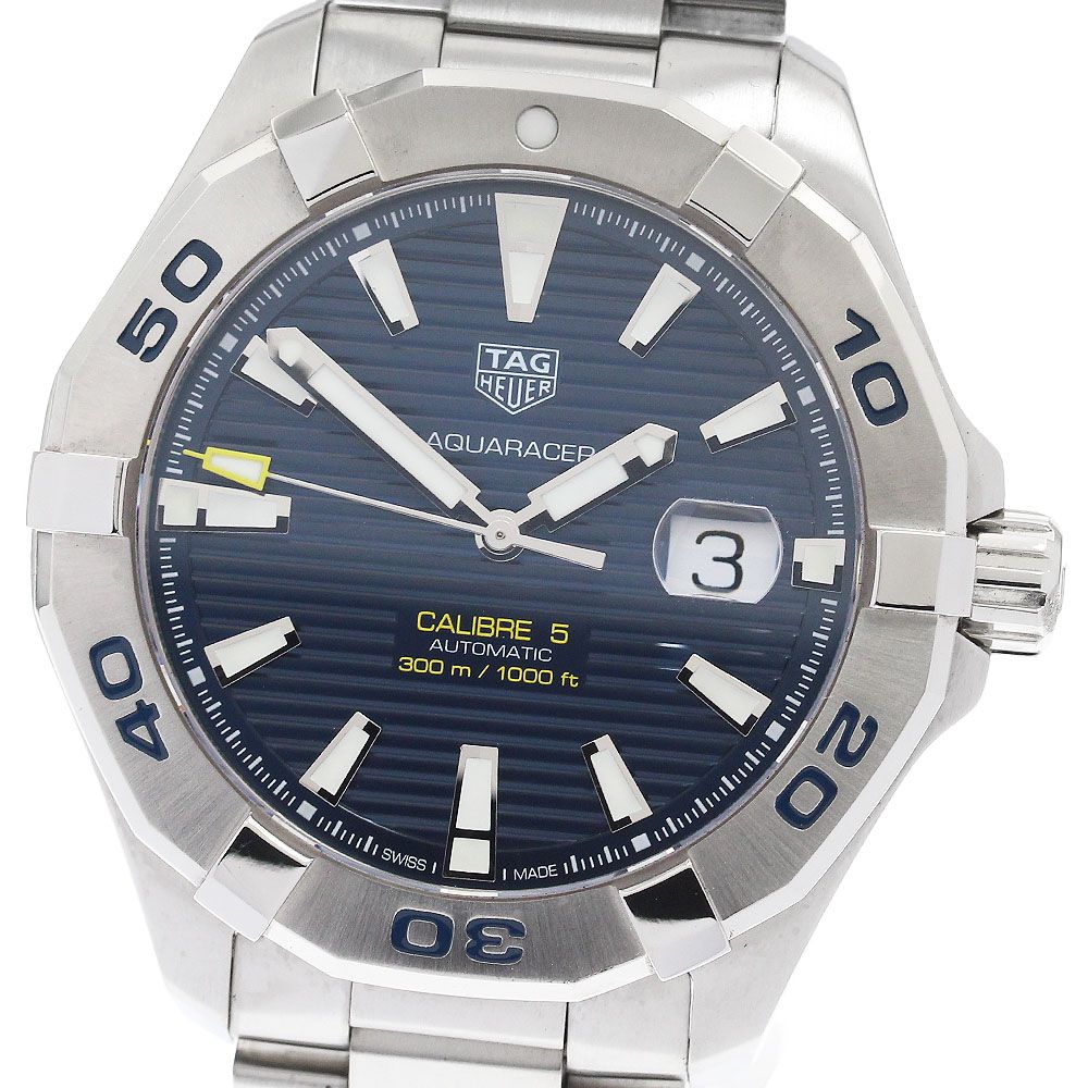 タグホイヤー TAG HEUER WAY2012 アクアレーサー キャリバー5 自動巻き メンズ き_916597