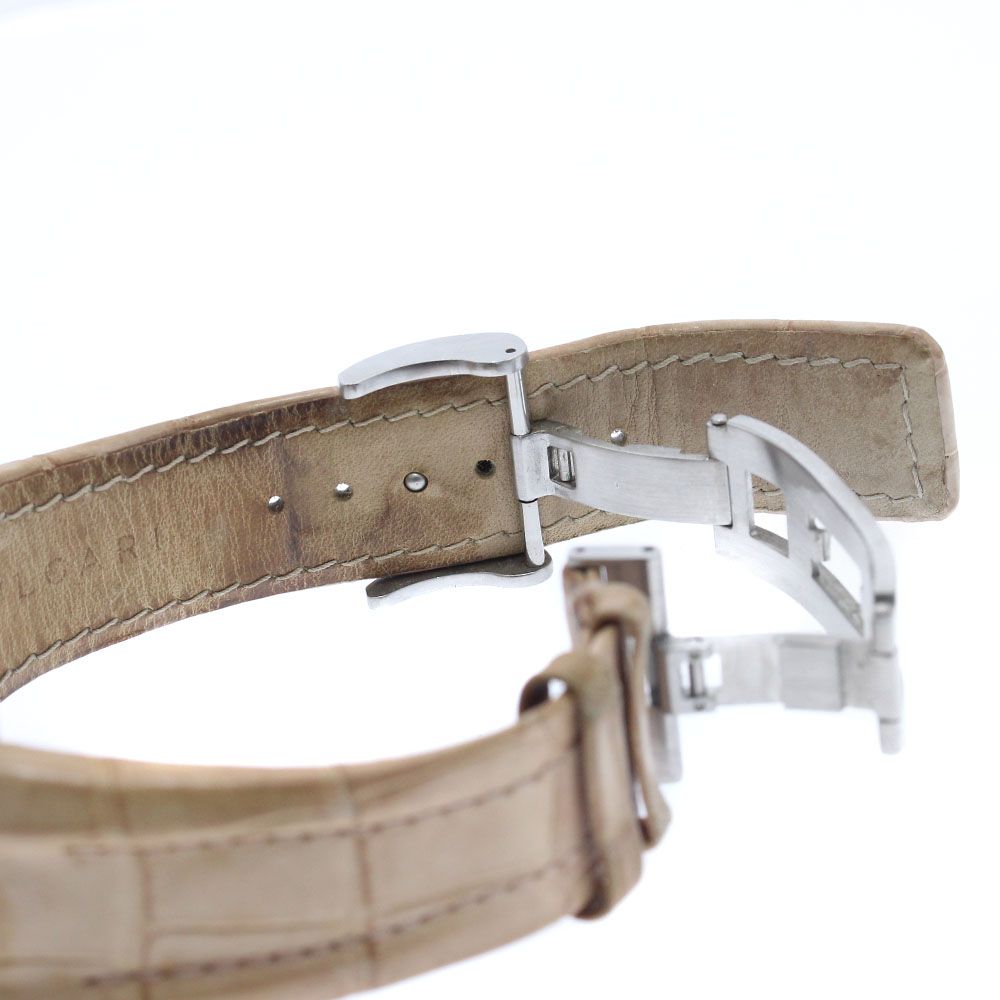  ブルガリ BVLGARI EG 35 SCH エルゴン クロノグラフ ダイヤモンドインデックス 自動巻き ボーイズ_917551 自動巻き時計 腕時計(アナログ)