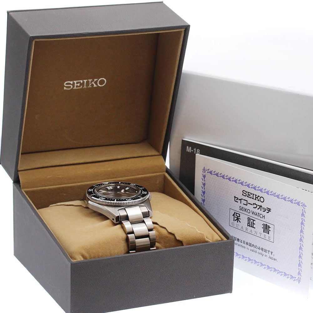 セイコー SEIKO 6 R 35 00 P 0 SBDC 101 プロスペックス ダイバースキューバ ファーストダイバーズ デイト 自動巻き メンズ 箱 保証書付き_917615