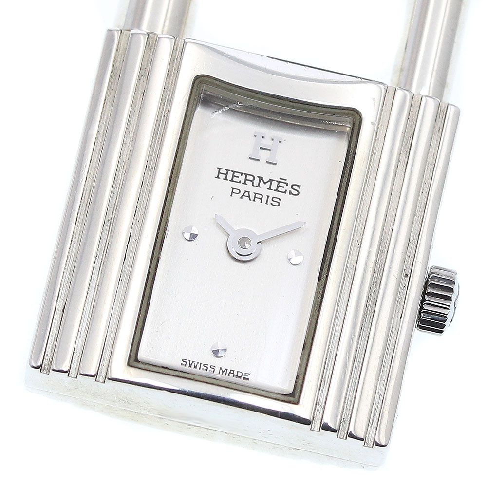 エルメス HERMES ケリーウォッチ クロシェット クォーツ レディース内箱 保証書付き_917506